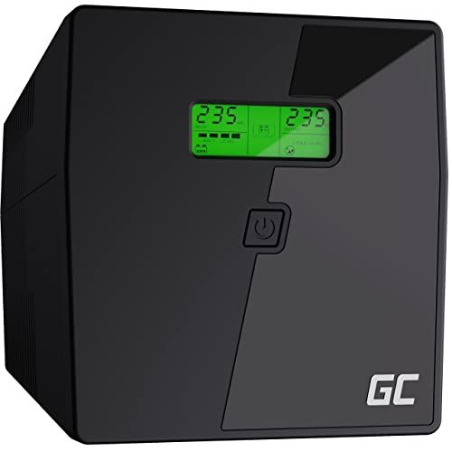 Green Cell PRO UPS 1000VA (700W) - Line-Interactive - AVR - Pure Sinus - 2x Schuko - 2x IEC