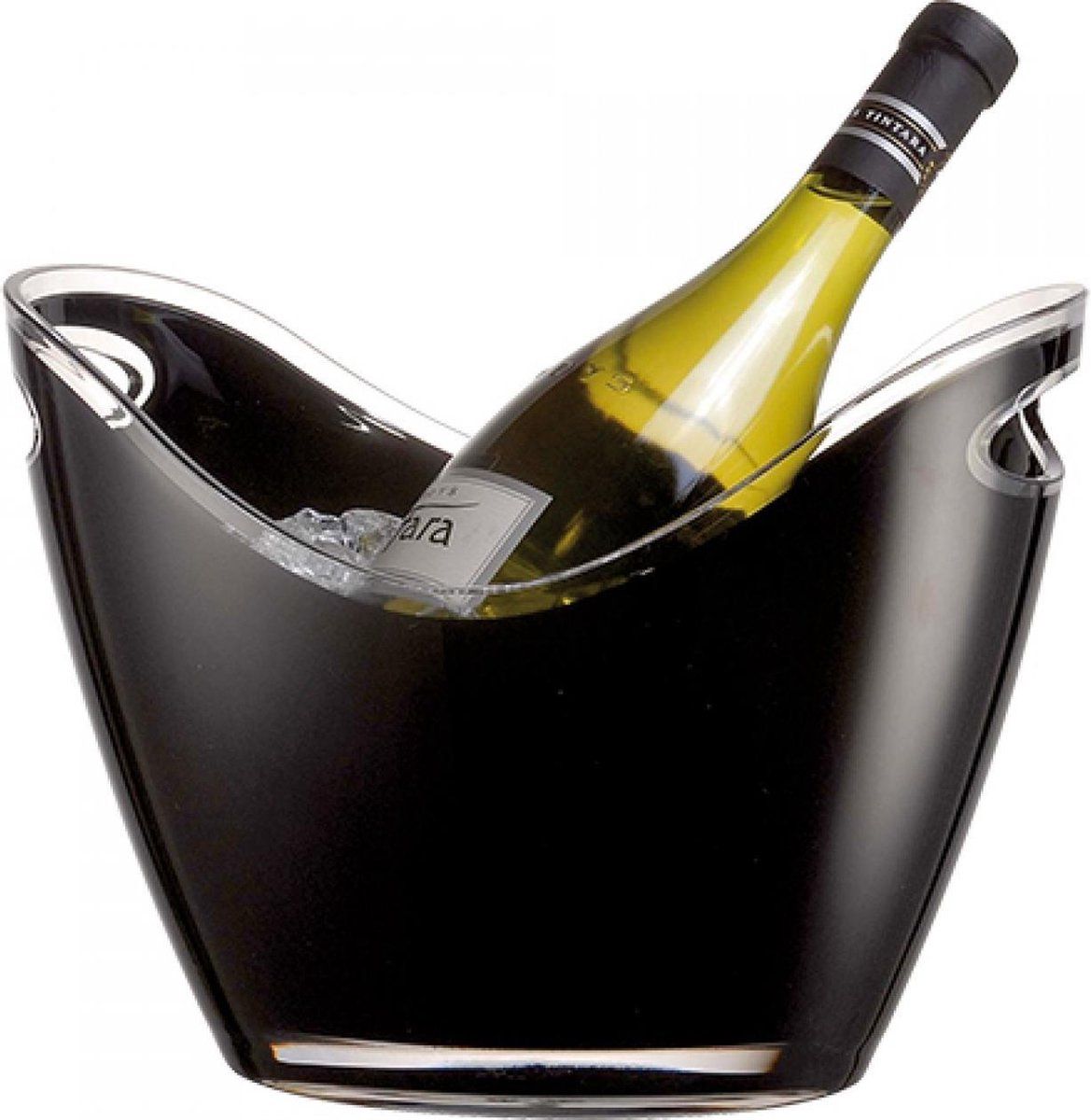 Wijnkoeler | Zwart | 3 L | 20 x 26.5 x 20.5 cm