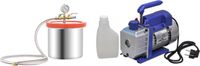 vidaXL Vacuümkamer met 1-traps pomp 7.4 L