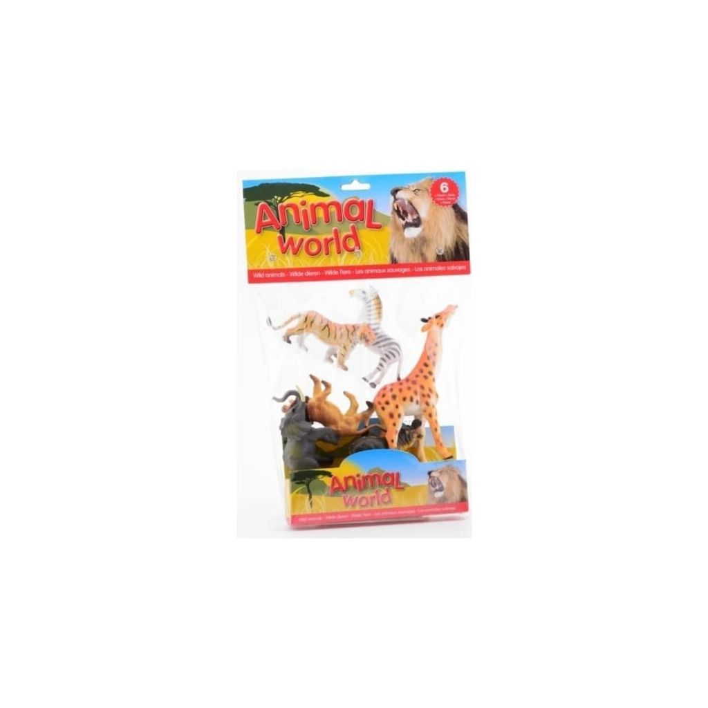 Johntoy Wilde dieren per 6 stuks