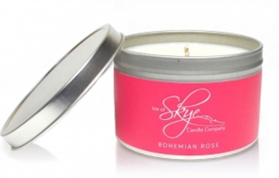 Isle of Skye Candle Company Bohemian Rose Travel Container