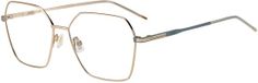 Hugo Boss BOSS 1946 Gold copper Wayfarer Monture métallique Femme 56mm