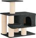 vidaXL Kattentoren met sisal krabpalen Donkergrijs 96 cm