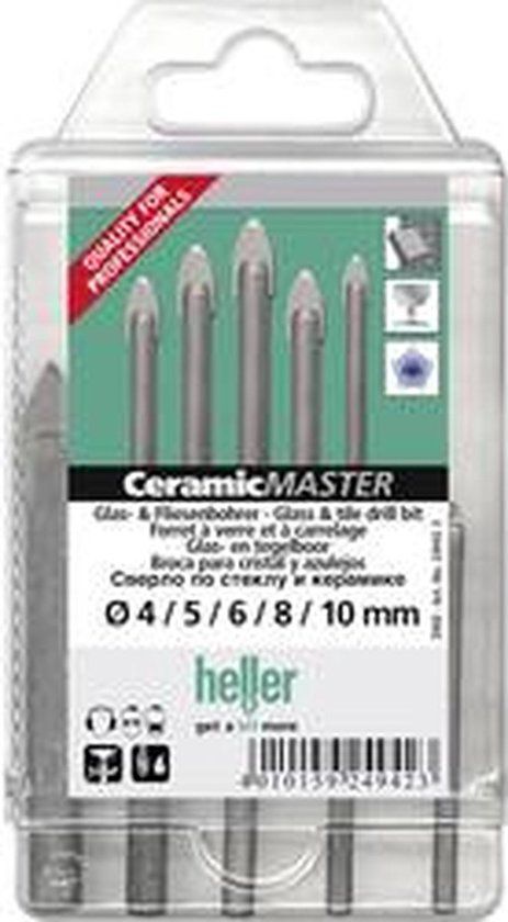 Heller Glasboren-set CeramicMaster 5-delig