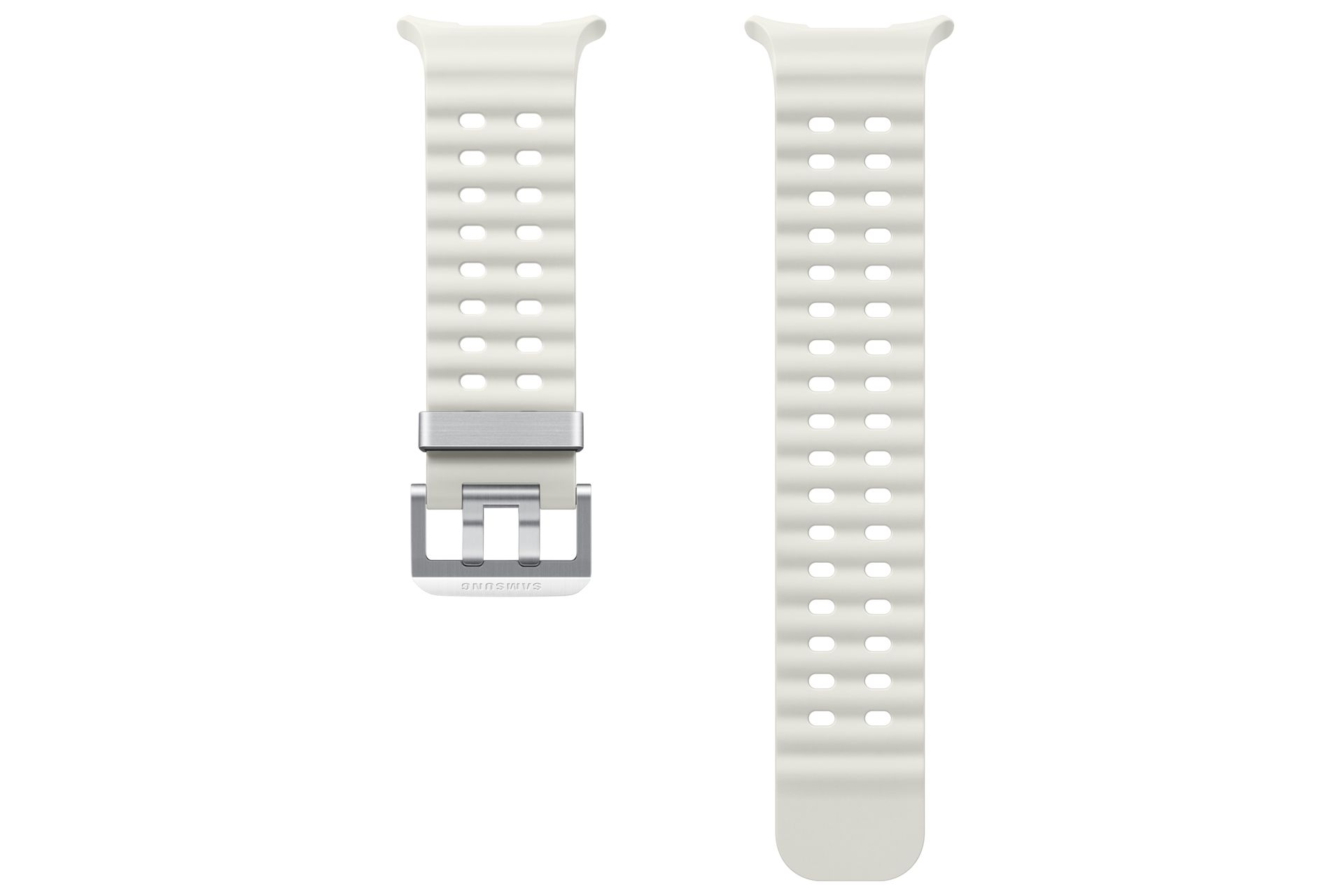 Samsung Galaxy Watch Ultra Smartwatch Band - Sand White - Silicone - M/L - ET-SNL70MWEGEU