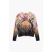 Desigual Jers_Rose Degrade_Lacroix Sweatshirt voor dames, Zwart, S
