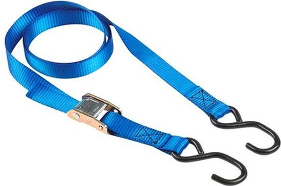 Master Lock 4368EURDAT Spanband - 2m x 25mm - Set van 2 - Blauw