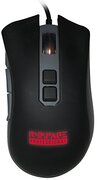 R4mpage RP-11200 Pro Professionele gamingmuis met 10 programmeerbare toetsen, zwart