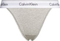 Calvin Klein dames high leg tanga (1-pack) - tanga slip - grijs
