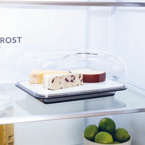 Haier HAGCB40 Kaasdoos - Rechthoekig - Transparant/Wit - 1 Stuk