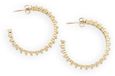 Notre-V Earring Strass Sieraden Dames - Goudkleurig
