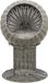 Trixie Kattenmand Amalia Rond Polyrattan Grijs 42x42x70 cm