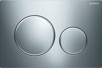 Geberit Sigma 20 Bedieningspaneel - Chroom - Dual Flush - Rond - 10 Jaar Garantie - 115.882.KH.1