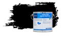 Wixx PRO Vernis Aqua pour Sols en Bois Satiné - RAL 9005 | Noir intense - 2,5L