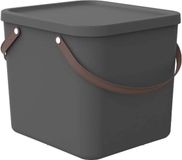 Rotho Albula Afvalbak / Opberger 40L Antraciet