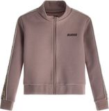 Guess Meisjessweater met rits Active Mini Me Bruin 6 jaar