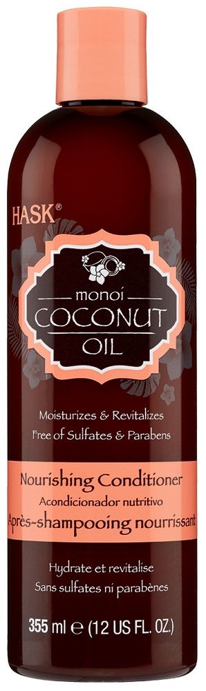 Hask Monoi Coconut Oil Nourishing Conditioner 355ml