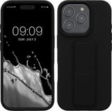 kwmobile back cover voor Apple iPhone 16 Pro - Zwart