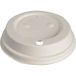 Nip Abena Gastro drinkdeksel 8 cm, wit, Bagasse