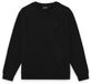Lyle &amp; Scott Lyle & Scott Heavy Weight Drop Shoulder Crew Neck Truien & Vesten Jongens - Sweater - Hoodie - Vest - Zwart - Maat 140/146