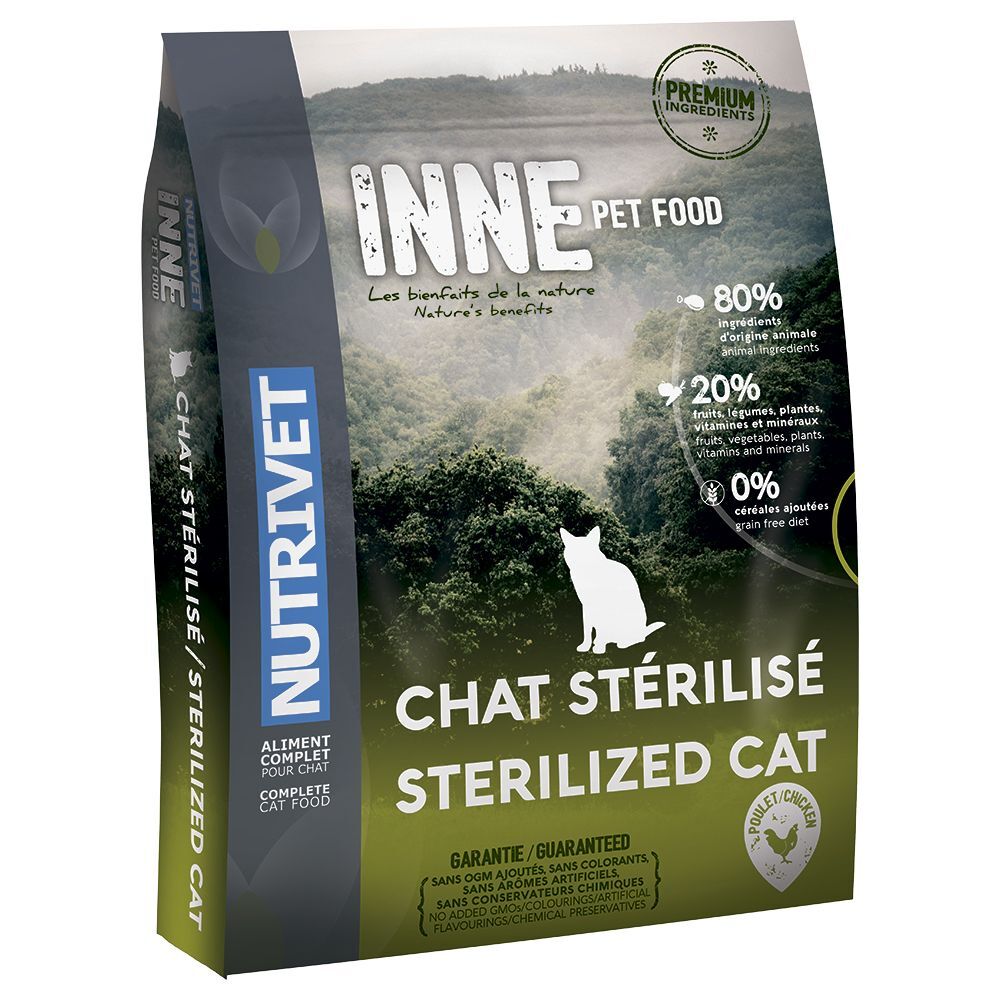 Nutrivet 1,5kg Inne Cat Sterilised Kattenvoer