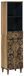 Massief Mango Hout meuble de salle de bain Brun 38 x 33 x 160 cm