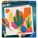 CreArt, Ravensburger CreArt, Malen nach Zahlen Adults Trend - Bunte Kakteen
