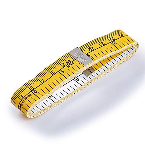 Prym Meetlint Color Analoog 150 cm 60 inch - Geel/Wit