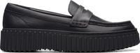 Clarks Torhill Penny Dames Zwart Leer Maat 39