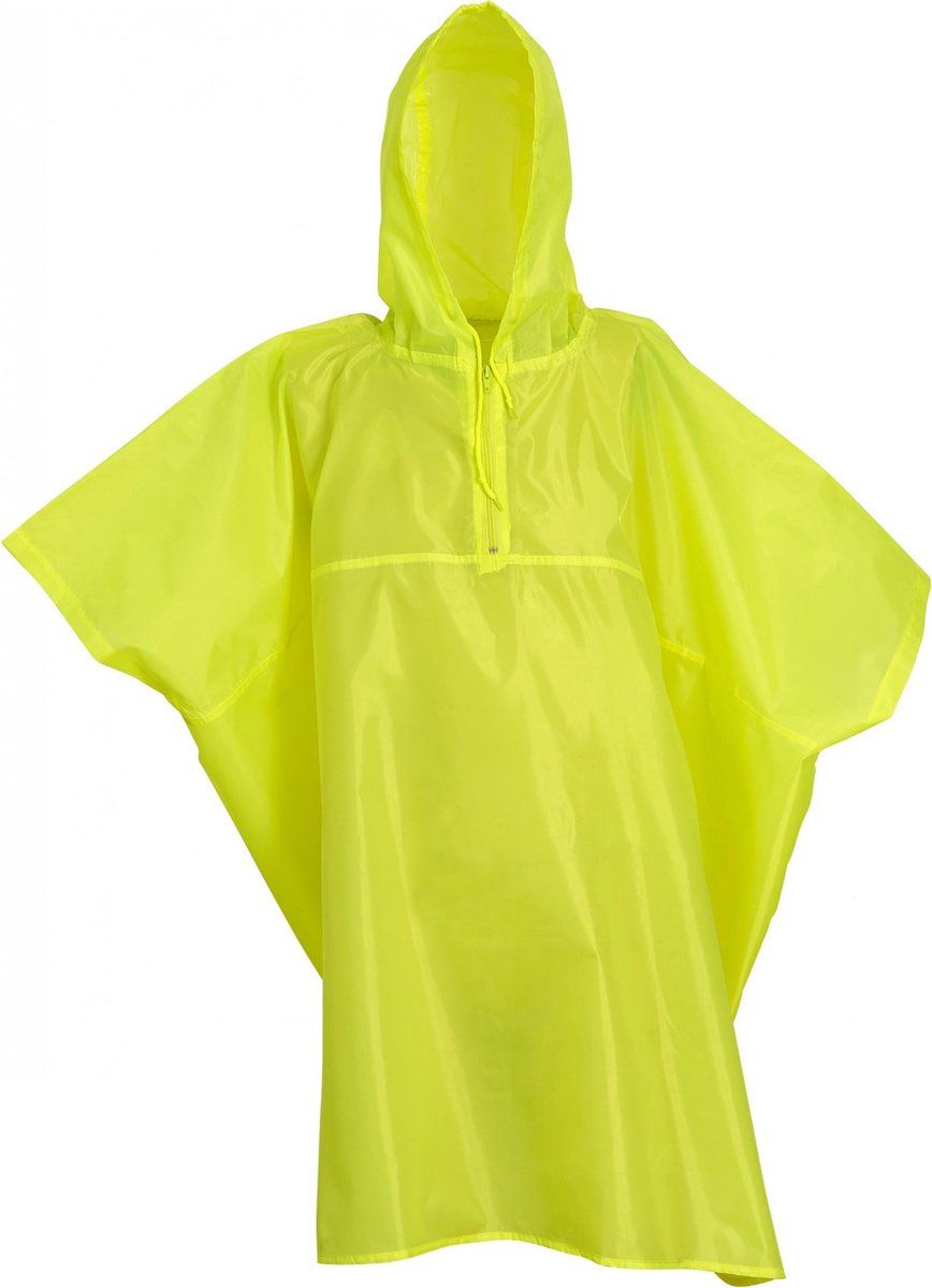 Yoko Lichtgewicht regen poncho - Kinderen - Geel