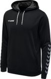 Hummel Authentic Poly Hoodie Heren - Zwart - Maat S
