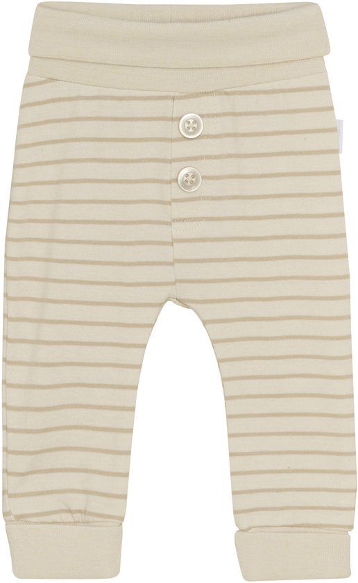 Noppies Neal Broekje - Stripe - Maat 62 - Offwhite