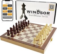 Windsor Schaakbord - 30 cm - Magnetisch Schaakspel - Hout