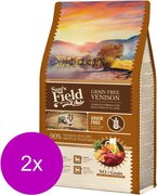 Sam's Field Adult High Meat & Grain Free Hert - Hondenvoer - 2 x 2.5 kg