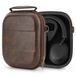 Geekria Shield hoofdtelefoonhoes compatibel met Sony WH-1000XM5, Bose QC Ultra II, Skullcandy Crusher ANC 2 en meer, vervangende harde reistas met kabelopslag (bruin)