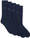 Hugo Boss heren BOSS 5P sokken uni blauw