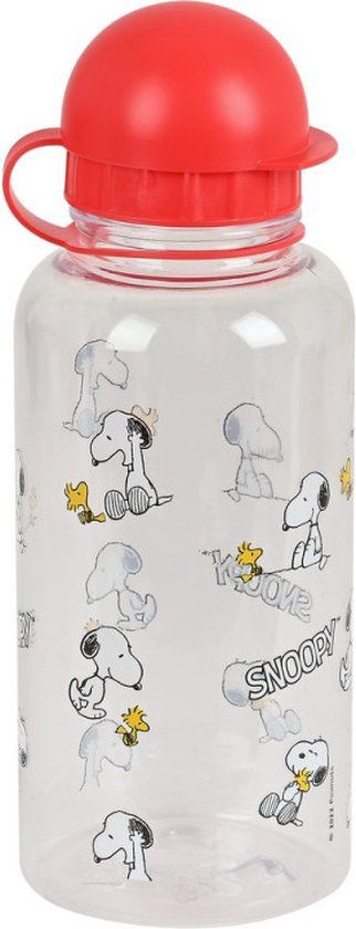 Safta Snoopy Friends Forever Water Bottle - 500ml - Mint