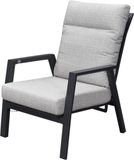 AVH-Collectie Barolo Barolo lounge tuinstoel verstelbaar aluminium antraciet