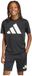 Adidas Train Essentials Big Logo T-shirt Kinderen Zwart/Wit 15-16 Jaar