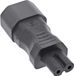 InLine C14 - C7 Adapter - Zwart