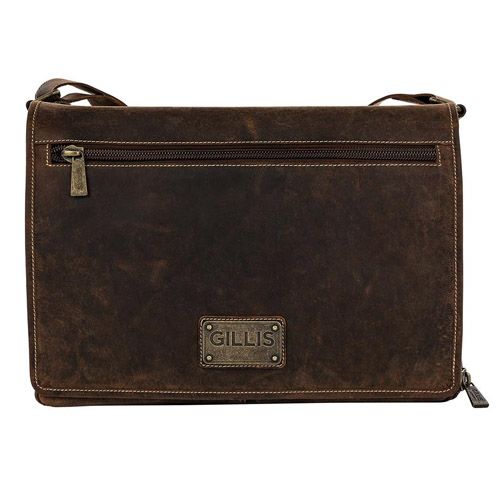 Gillis London Trafalgar lederen Messenger fototas vintage bruin - 5060493050147
