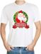 Bellatio Decorations Gangster Kerstman Foute kerst shirt wit - Merry Fucking Christmas - voor heren M