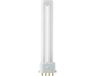 Merkloos Schiefer Signaal & Speciaallampen B.V. PL-S 9W 4-Pins 2G7 - 827 Extra Warm Wit Licht (2700K) - 24.5x143.5mm - 2G7 Spaarlamp 9 Watt