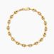 Dami Bracelet Argent Plaqué Or 750/1000
