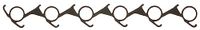 Gasket, Ajusa Gasket, intake manifold