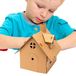 Maison de jeu en carton pour enfants, projet créatif à faire soi-même