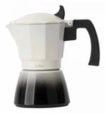 Jata Italiaanse Koffiepot HCAF2403 Crème Aluminium 3 Koppar