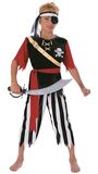 Rubies - Piratenkostuum voor de entree, 8-10 jaar