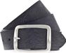 Vanzetti Leren Riem Genuine Beauty 40mm Full Leather Belt W105 Black Zwart