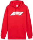 Puma F1 Ess Motorsport Logo Hoodie Rood L Heren